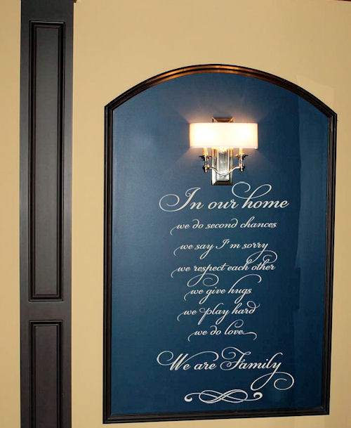 In Our Home | Wall Decals