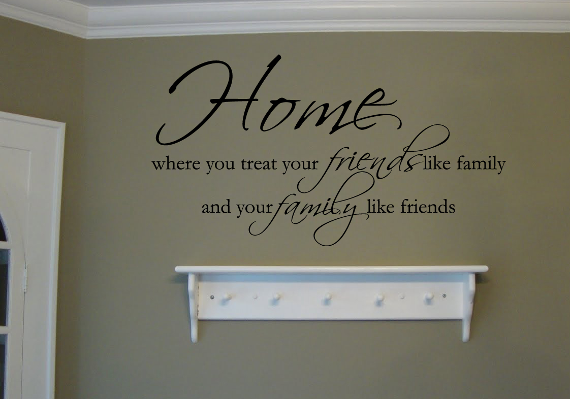 Home, Friends & Family | Wall Decals