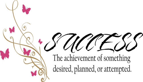Success Definition | Wall Decals