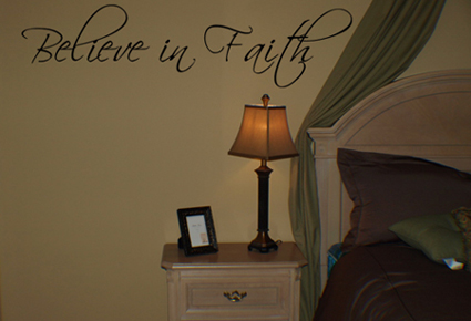 Believe in Faith | Wall Decals