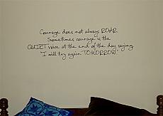 Courage Roar | Wall Decals