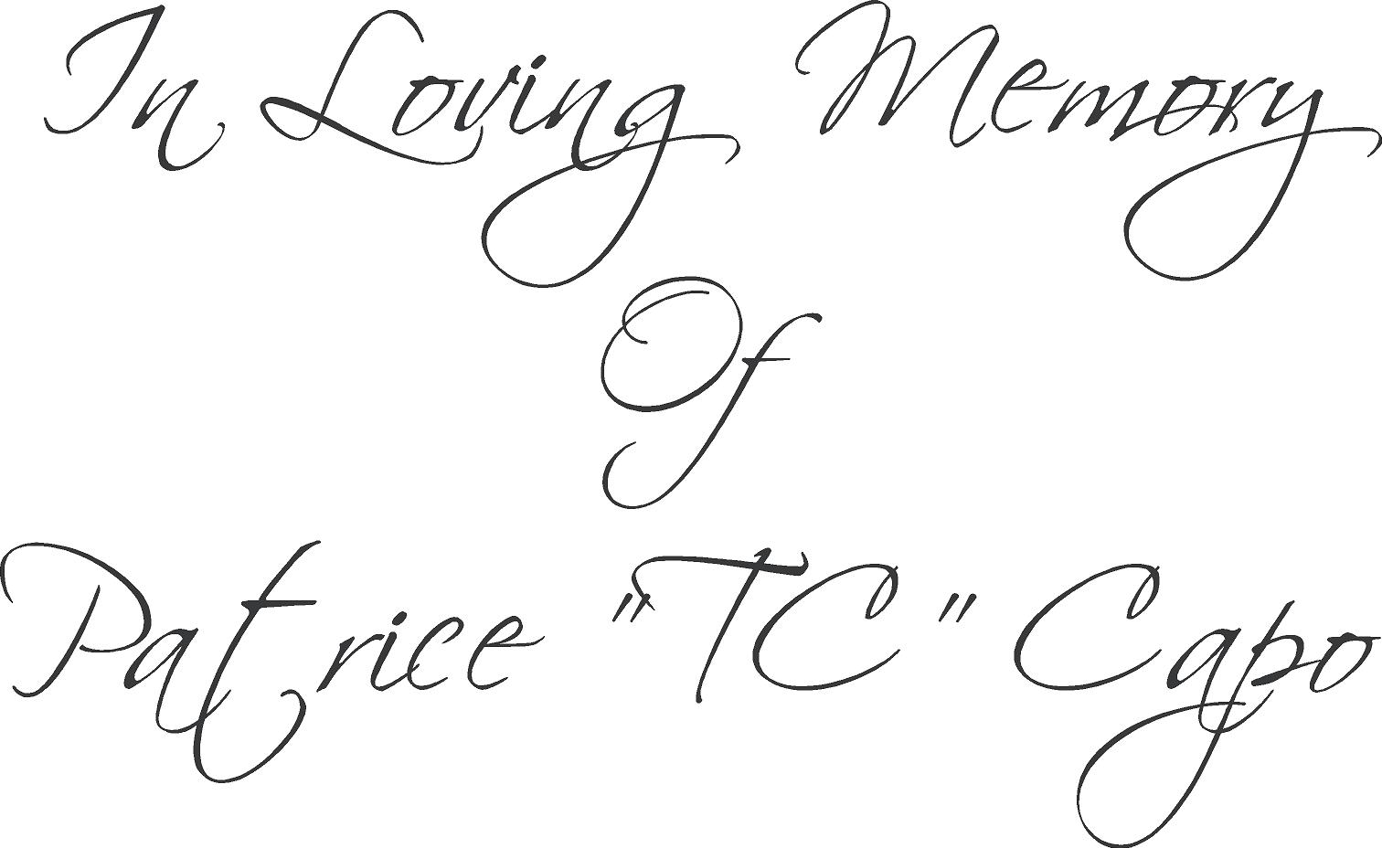 In Loving Memory | Wall Decals