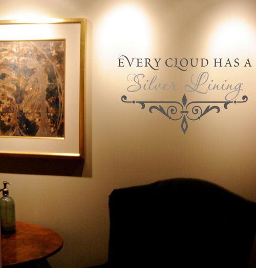 Every Cloud Silver Lining | Wall Decals