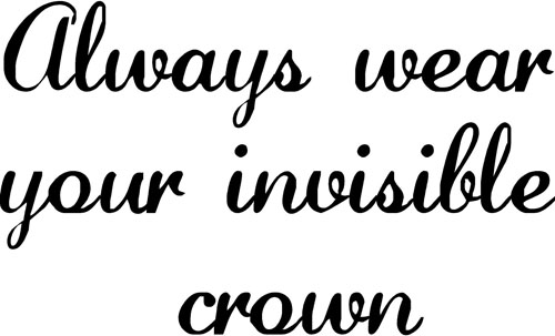 Invisible Crown | Wall Decals