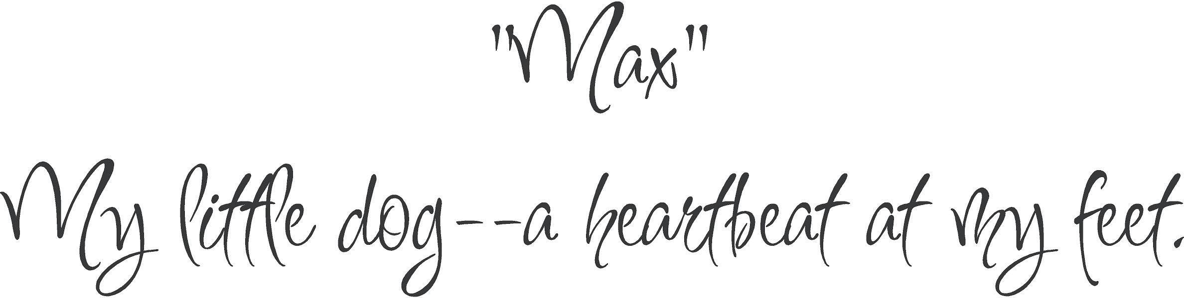 My Little Dog | Wall Decals