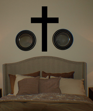 Cross Choice 2 | Wall Decals