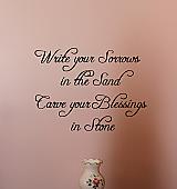 Carve Your Blessings | Wall Decals