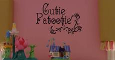 Cutie Patootie | Wall Decals