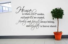 Home Is Where Alternate Stretch Decal