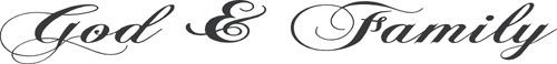 God & Family | Wall Decals