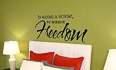 Ride Horse... Freedom | Wall Decals