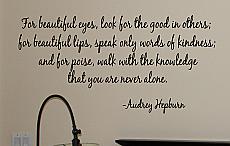 For Beautiful | Wall Decals