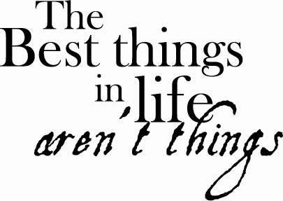 The Best Things | Wall Decals