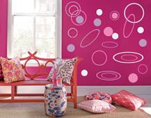 Ovals and Circles Artistic Wall Decal Packs