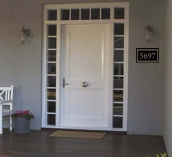 Simple House Numbers | Wall Decals
