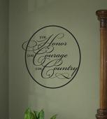 For Honor Courage Country | Wall Decals