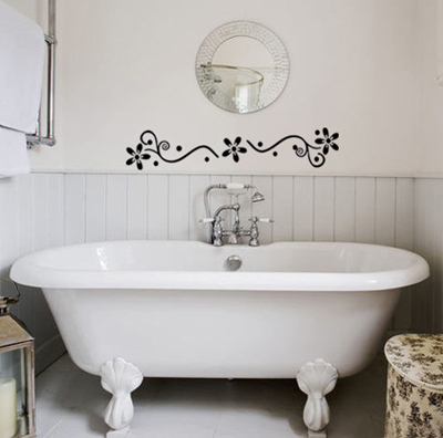 Floral Line Dots | Wall Decals
