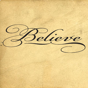 Believe Stretch | Wall Decals