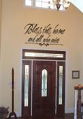 Bless Home & All Who Enter | Wall Decals