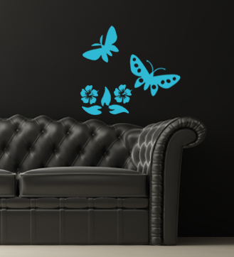 Butterfly Flower Leaf Pack