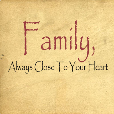 Family Always Close | Wall Decals