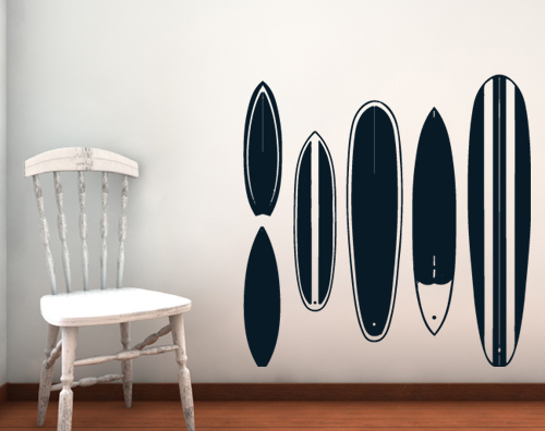 Surfboards | Wall Decals 
