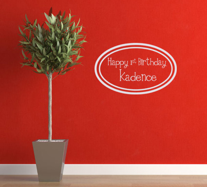 Happy Birthday | Wall Decals 