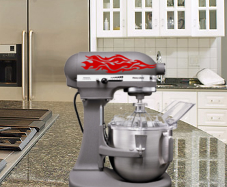 Kitchenaid Flames