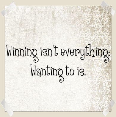 Winning Isn't Everything | Wall Decals  