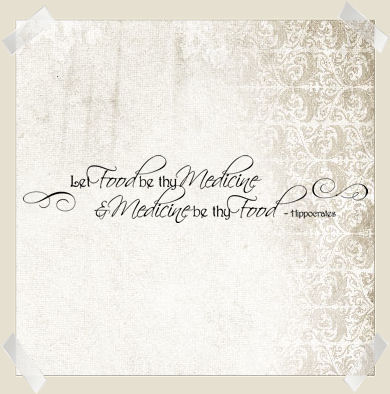 Food Be Thy Medicine | Wall Decals  