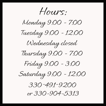 Business Hours Wall Decals  
