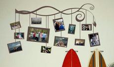 Photo Frame Branch Wall Decals   
