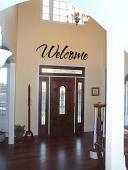 Simply Welcome Wall Decals 