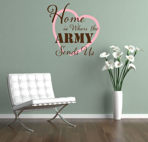 Home Army Sends Us Wall Decals 