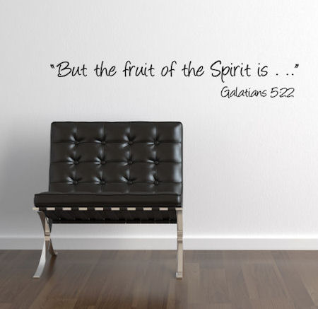 But The Fruit Of The Spirit Wall Decals   