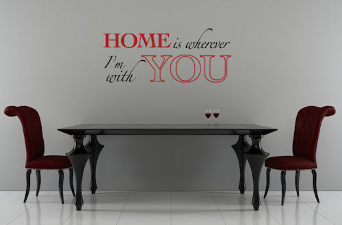 Home With You Wall Decals   