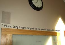 Insanity Definition Wall Decals 