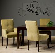 Swirl Dot Embellishment II Wall Decals 