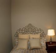 Iron Dot Headboard Design
