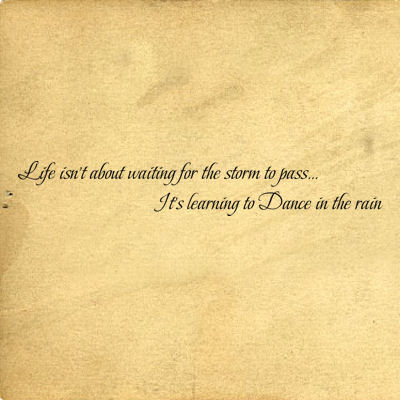 Storm Pass Learning To Dance Wall Decals 