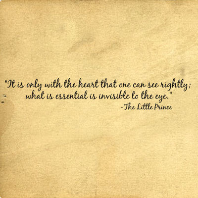 Only With Heart See Rightly Wall Decals  
