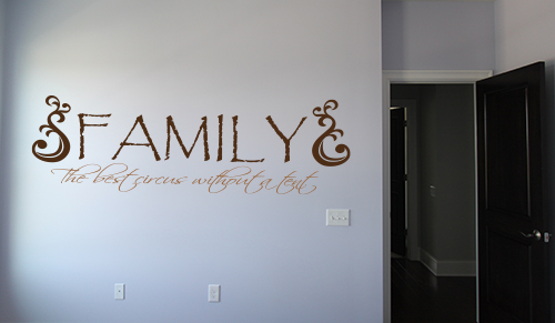 Family Circus Without Tent Wall Decals   