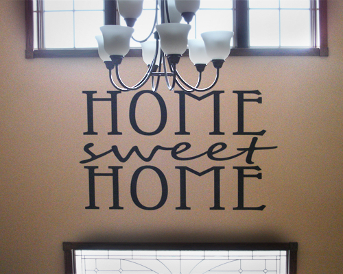 Home Sweet Home Giant Decal