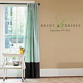 First Name Last Initial Established Year Wall Decals   
