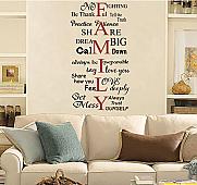 Family Words Wall Decals   