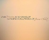 Our Mission Is To Develop Wall Decals 