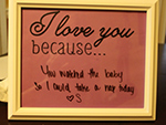 The Frame That Says It All!