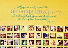 Always Laugh Decal