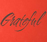 Simply Grateful Wall Decals  