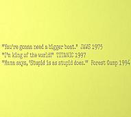 Movie Quotes II Wall Decals   